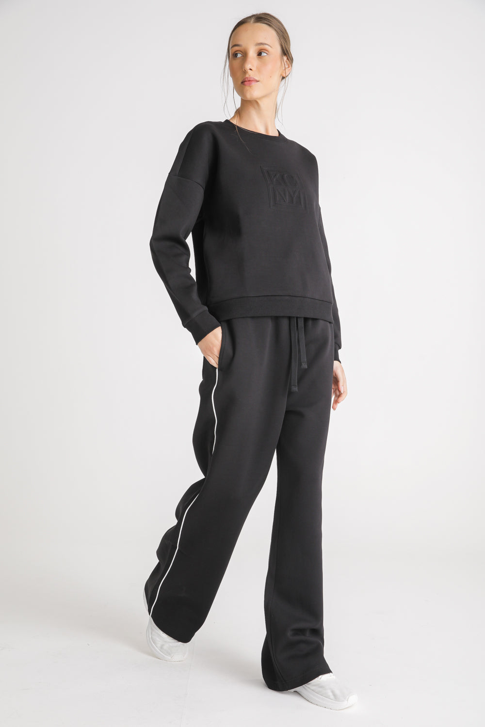 Wide Leg Track Pants