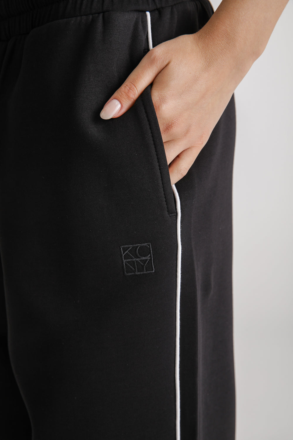 Wide Leg Track Pants