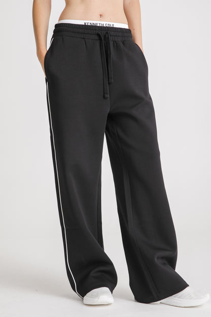 Wide Leg Track Pants
