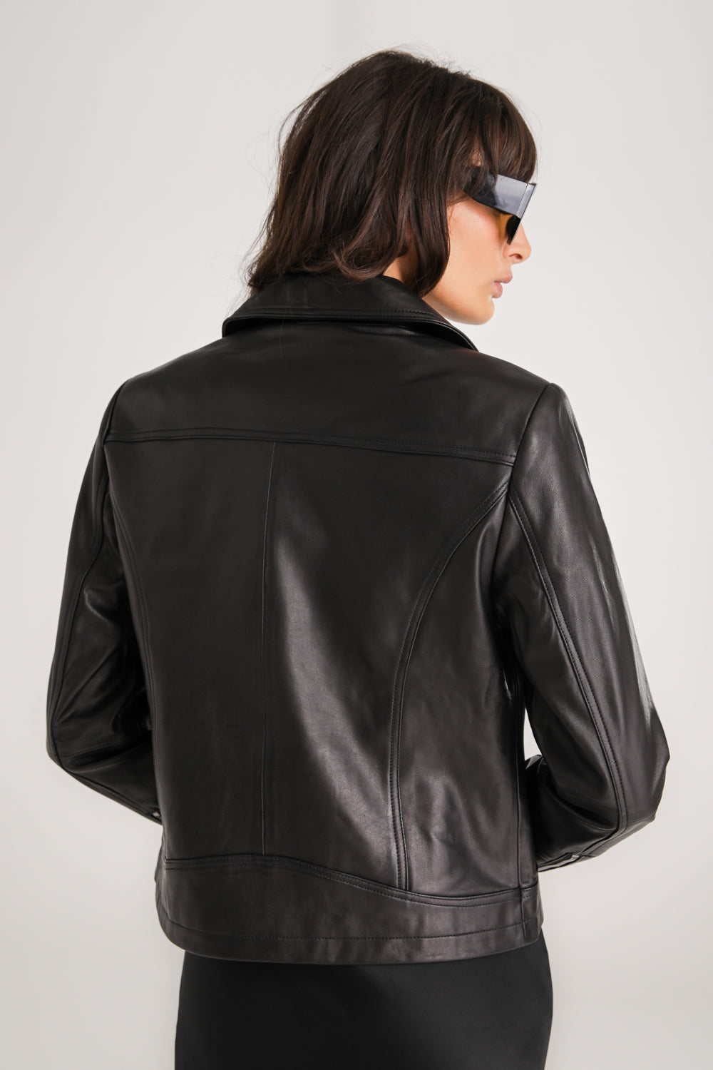 Leather Zip Jacket