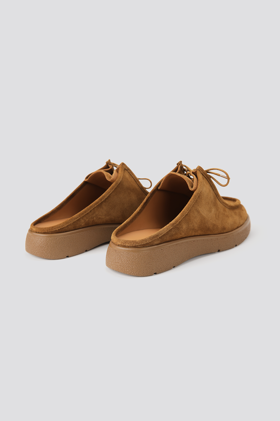 Suede Closed Toe Sandals