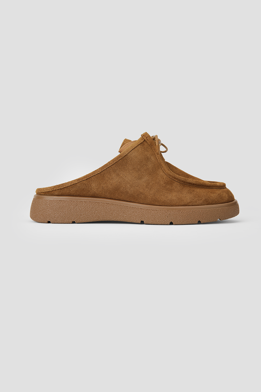 Suede Closed Toe Sandals