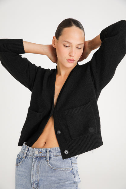 Relaxed Knit Cardigan