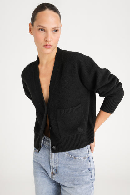 Relaxed Knit Cardigan
