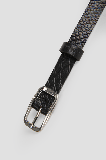 Textured Buckle Belt