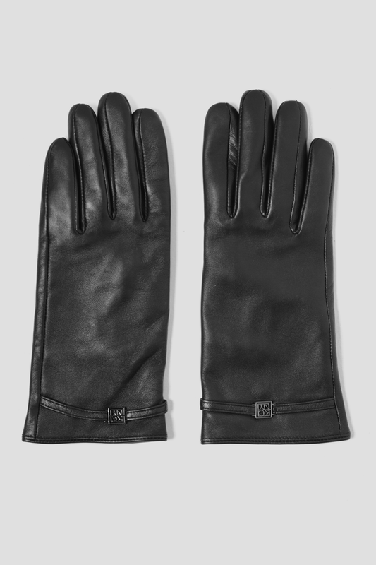 Long Leather Gloves