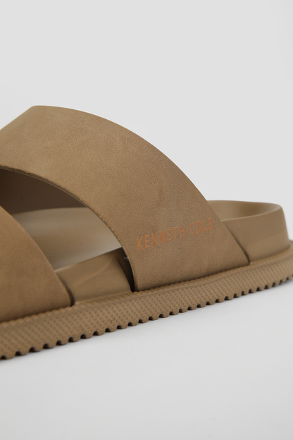 Double Strap Slide Sandals
