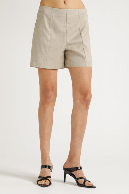 High Waist Bermuda Shorts