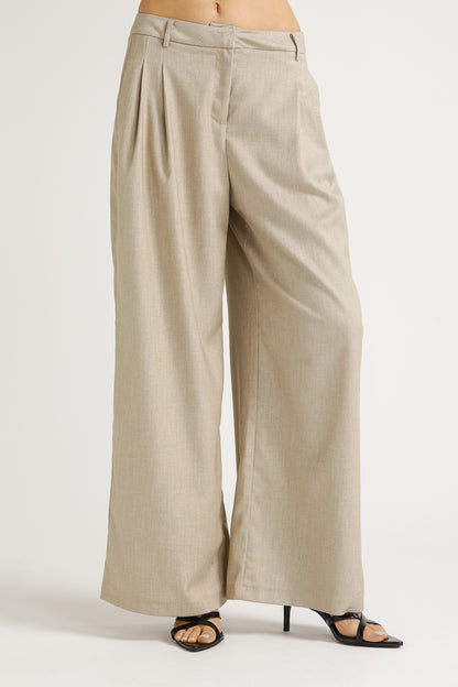 Wide Leg Tailored Trousers
