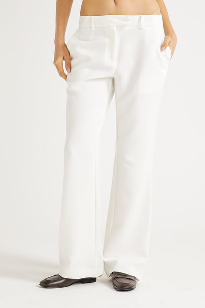 Straight Leg Tailored Trousers