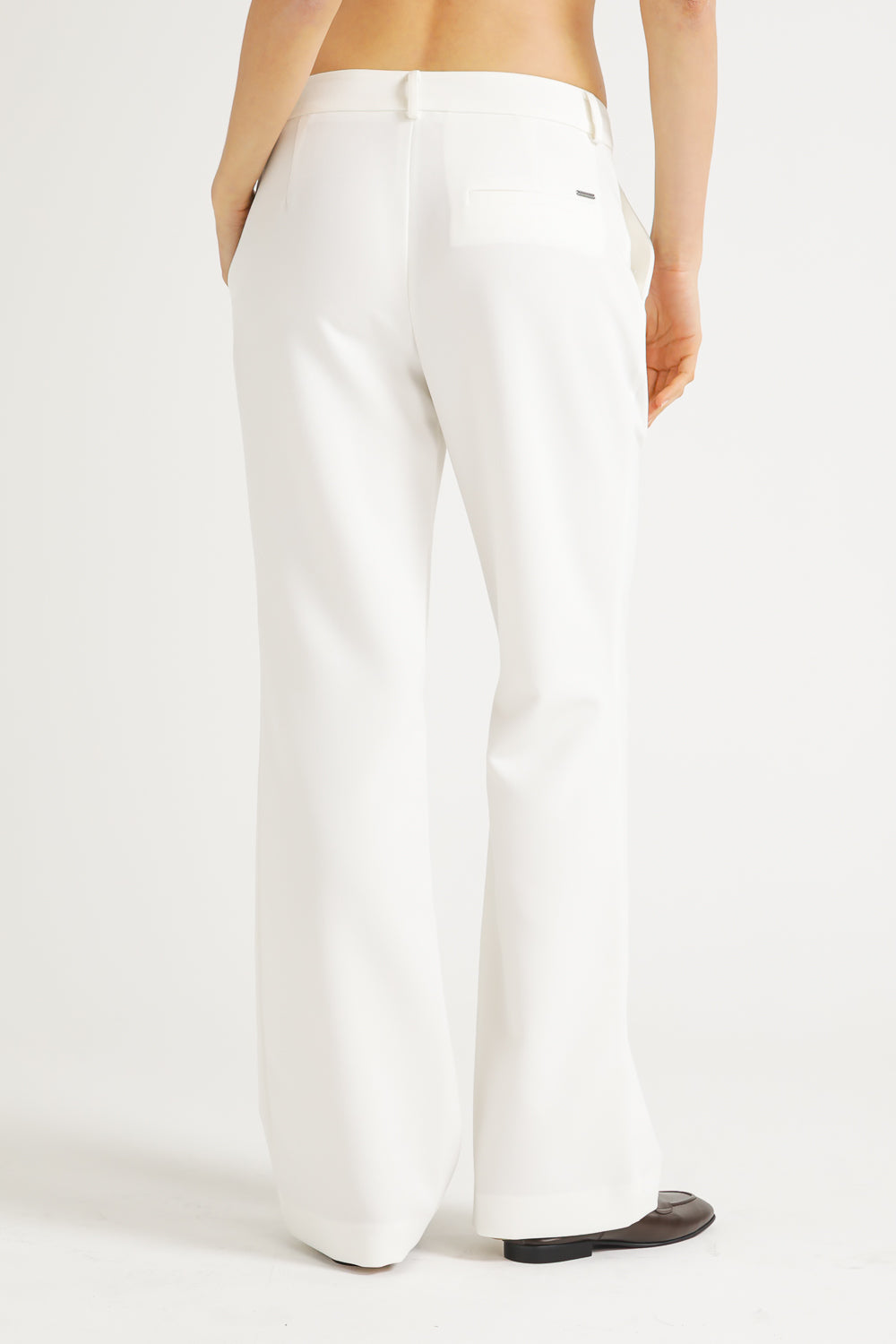 Straight Leg Tailored Trousers