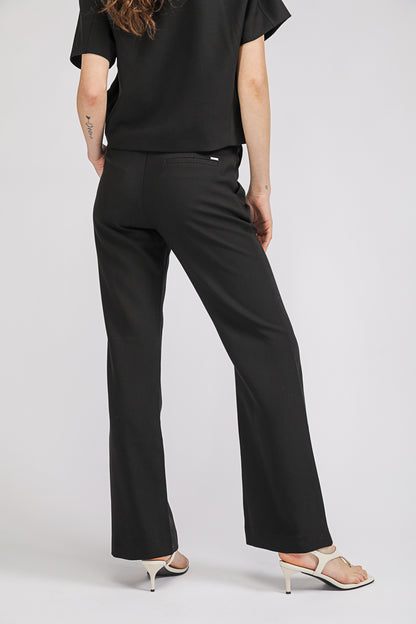 Straight Leg Tailored Trousers
