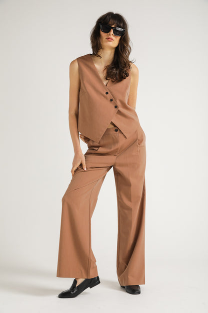 Asymmetric Tailored Vest