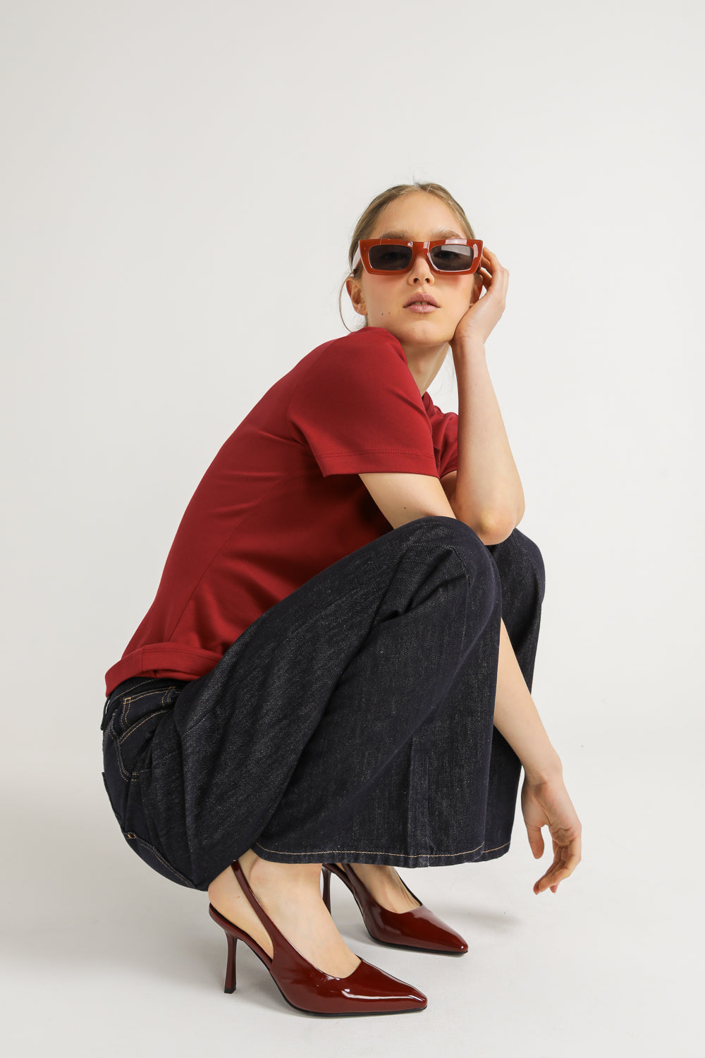 Fitted Graphic Cotton T Shirt