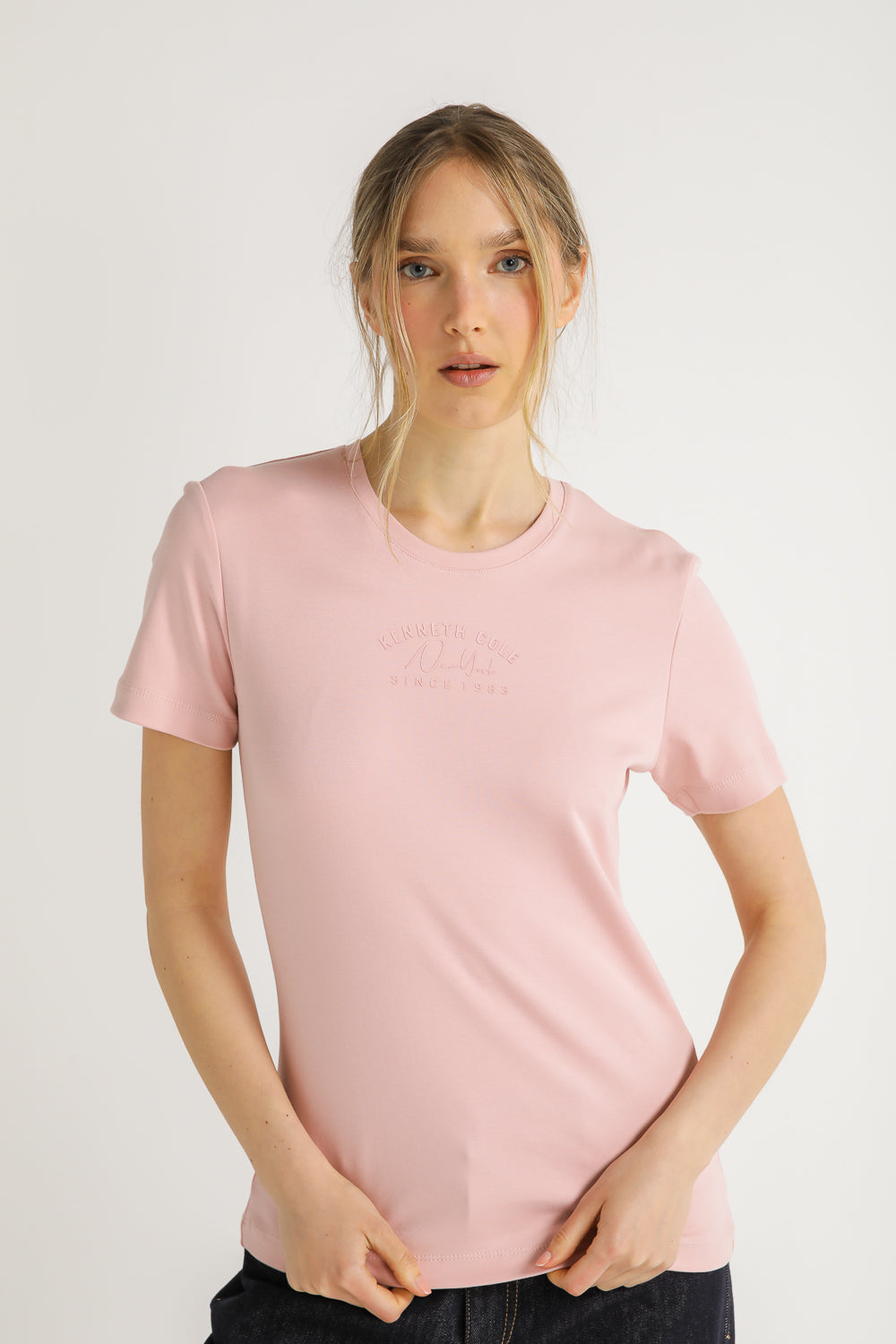 Fitted Graphic Cotton T Shirt