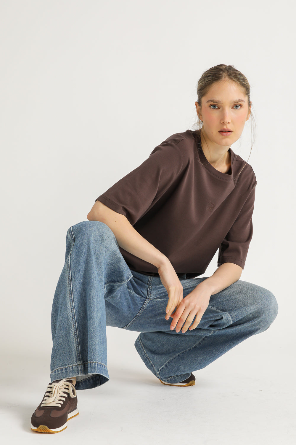 Embroidered Logo T Shirt