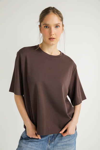 Embroidered Logo T Shirt