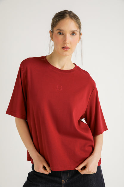 Embroidered Logo T Shirt