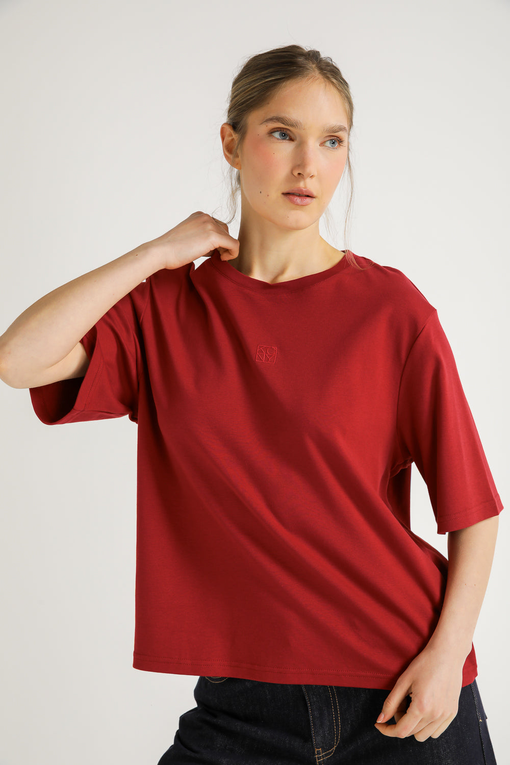 Embroidered Logo T Shirt