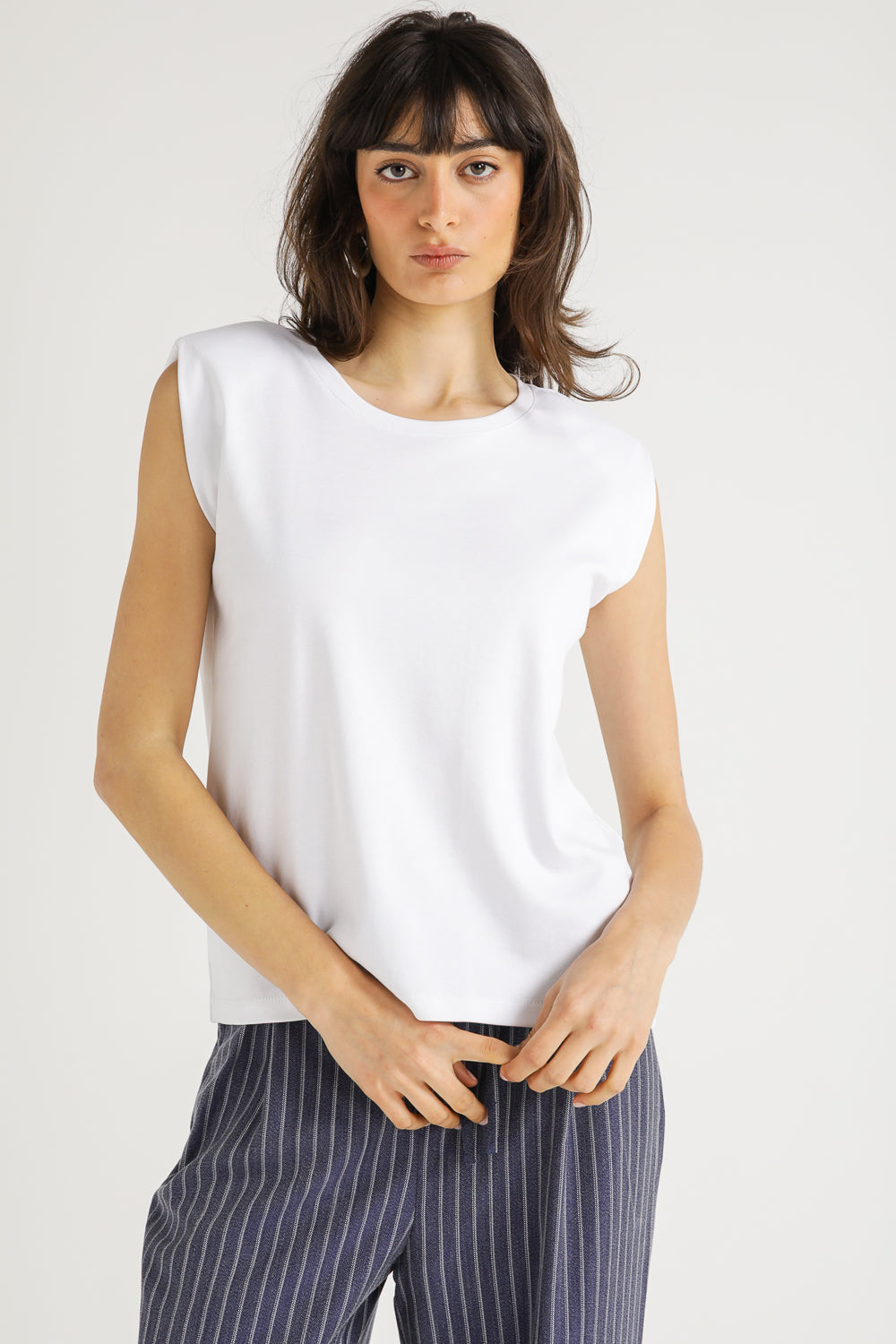 Padded Shoulder Tee