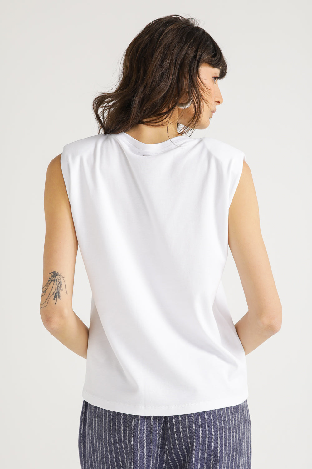 Padded Shoulder Tee
