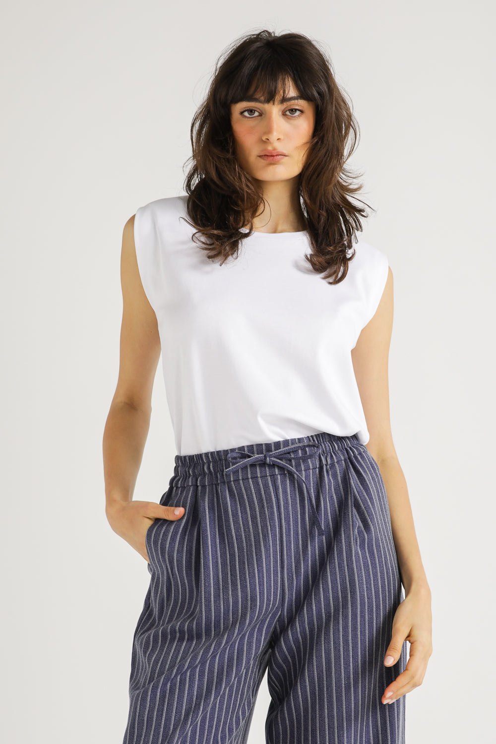 Padded Shoulder Tee