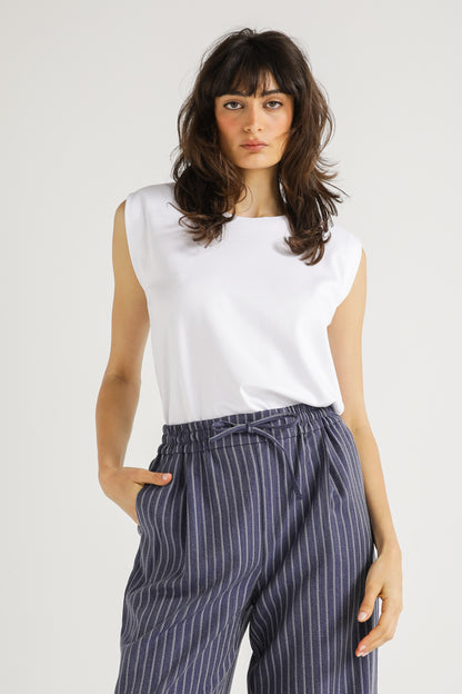 Padded Shoulder Tee