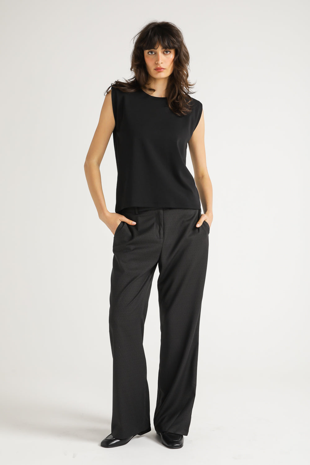 Padded Shoulder Tee