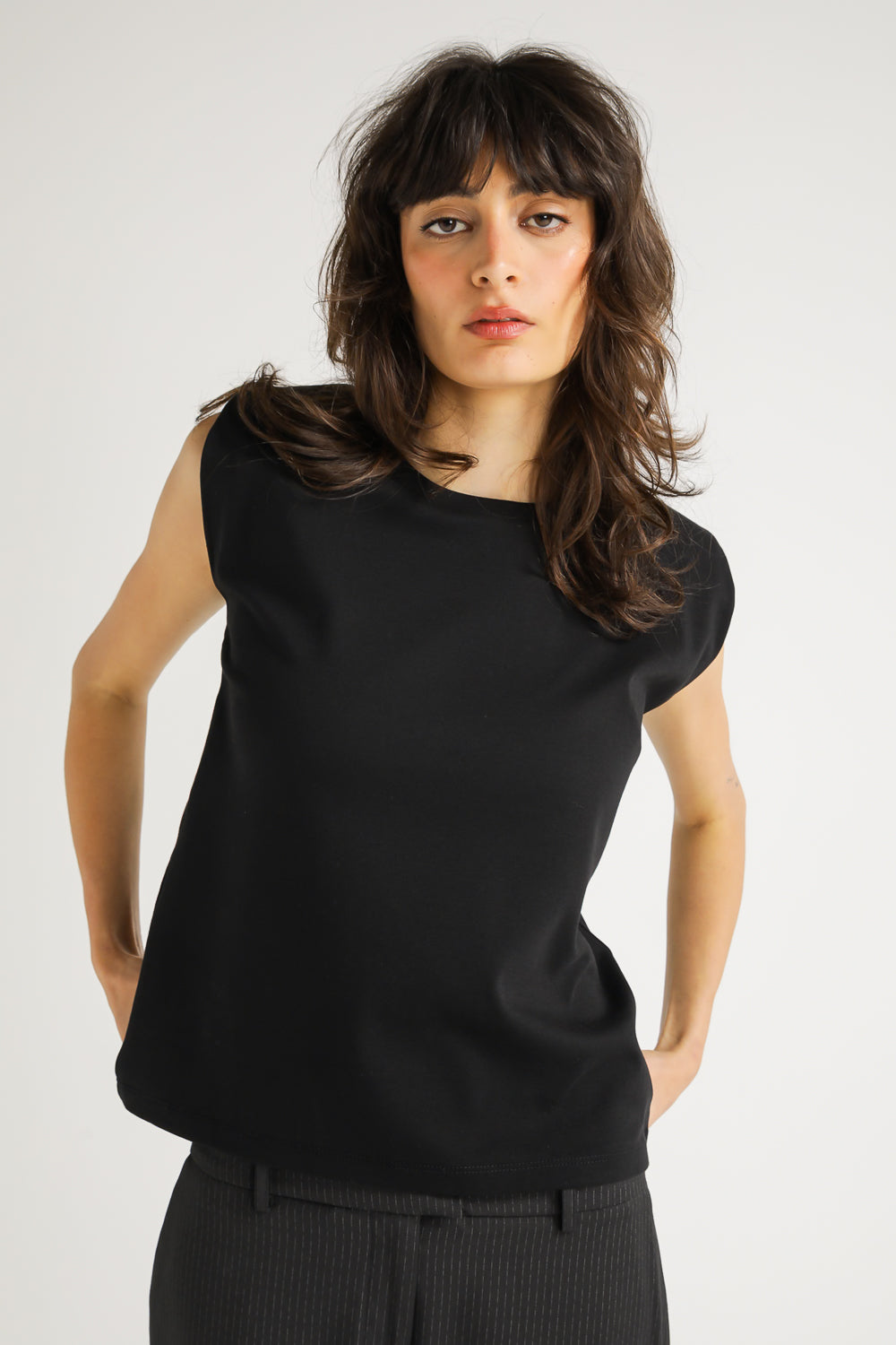 Padded Shoulder Tee