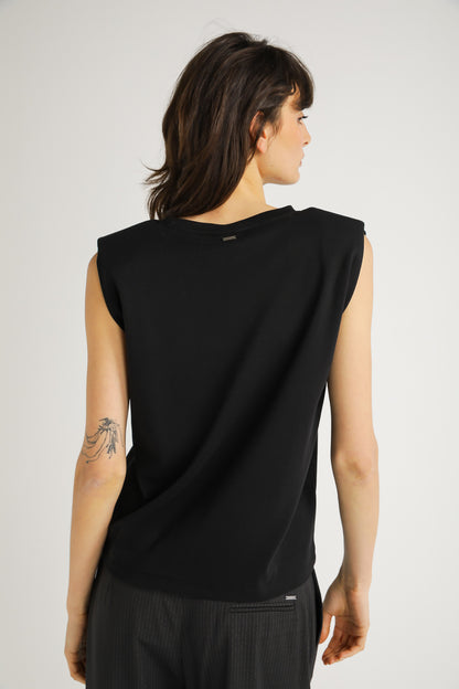 Padded Shoulder Tee