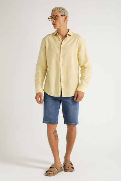 Denim Bermuda Shorts