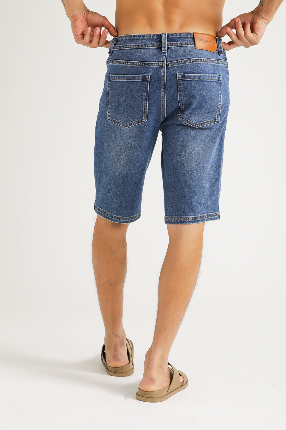 Denim Bermuda Shorts