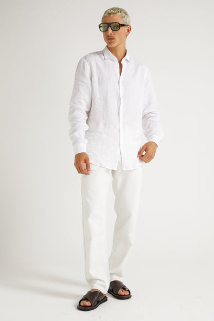 Linen Button Down Shirt