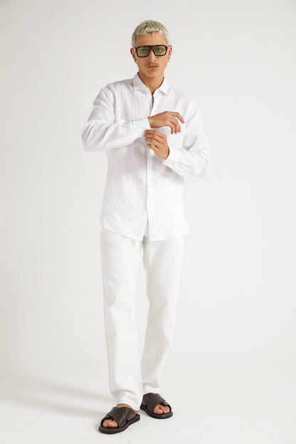 Linen Button Down Shirt
