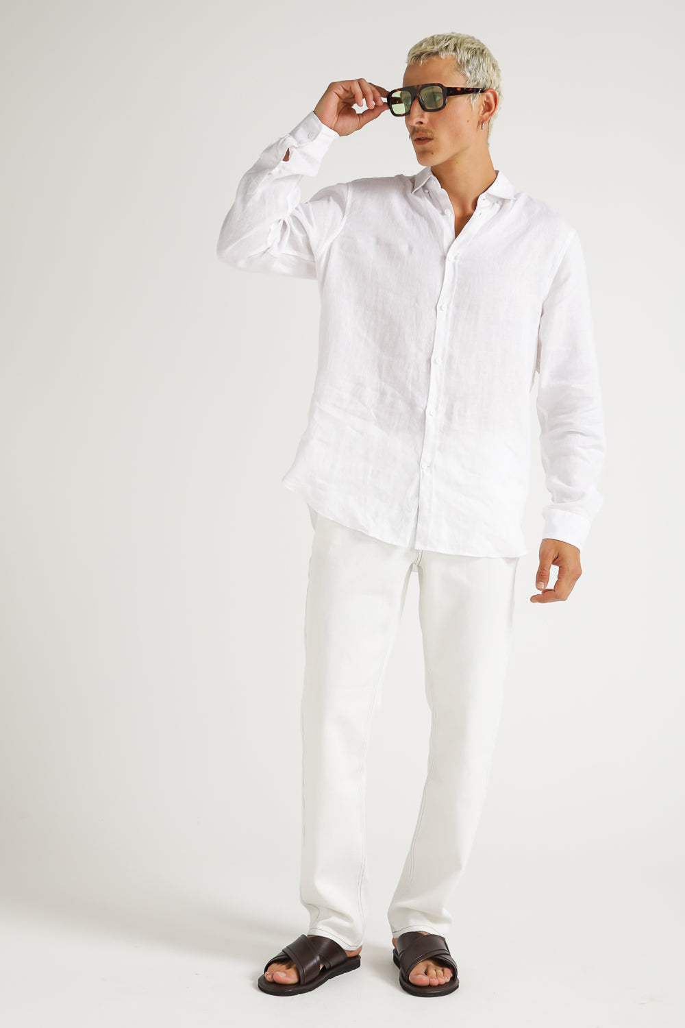 Linen Button Down Shirt