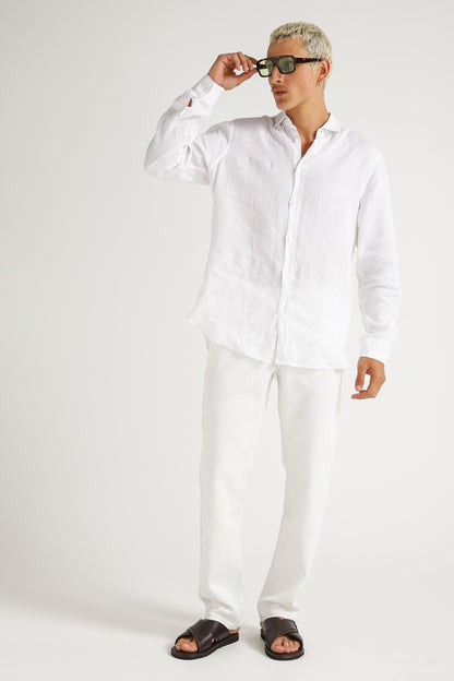 Linen Button Down Shirt