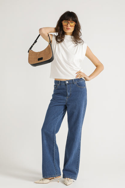 Mock Neck Top