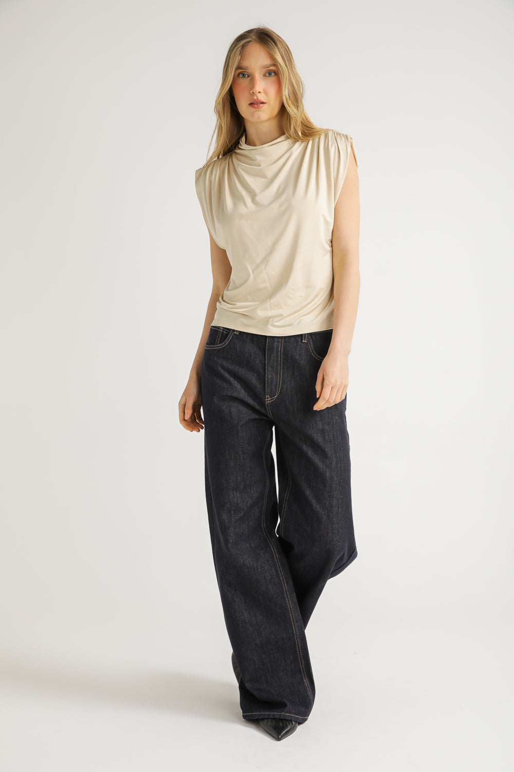 Mock Neck Top