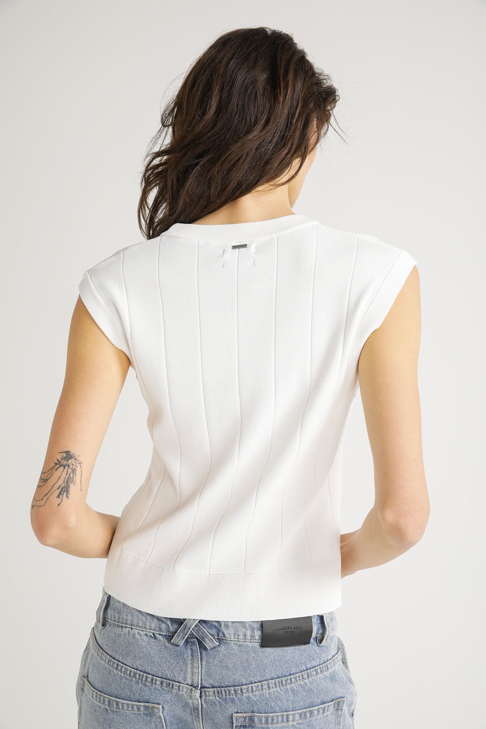 Sleeveless Knit Top