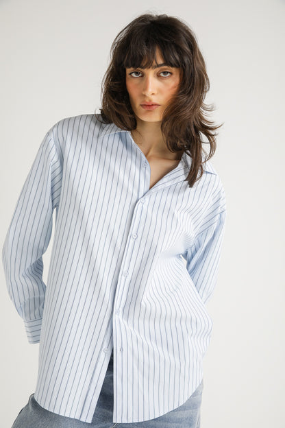 Long Sleeve Shirt With Stripes