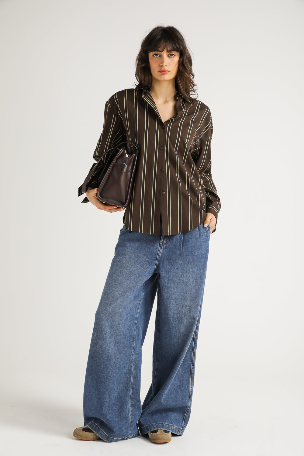 Button Down Striped Shirt