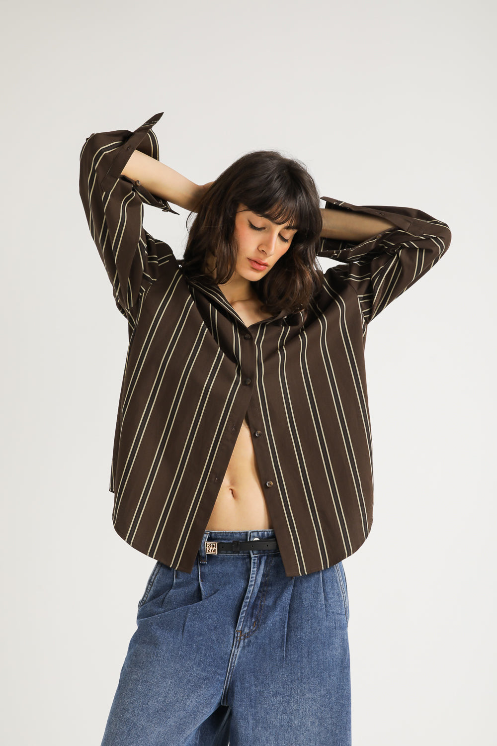 Button Down Striped Shirt