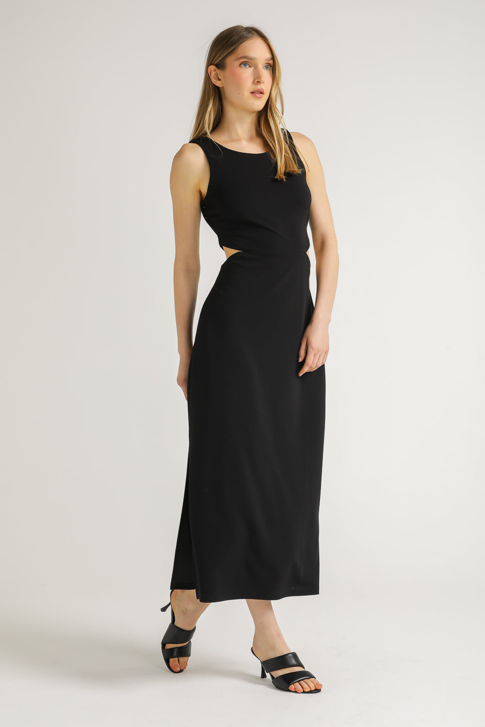 Cut Out Midi Dress
