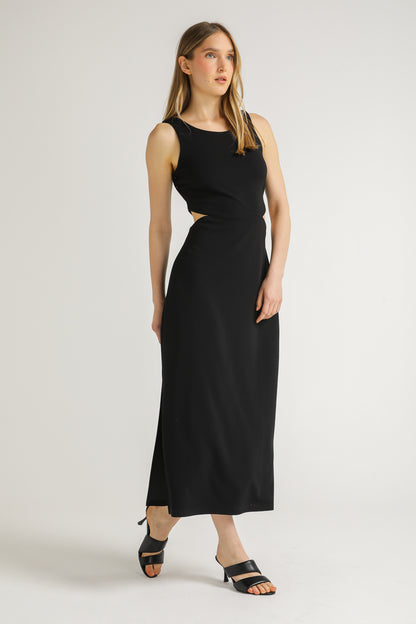 Cut Out Midi Dress
