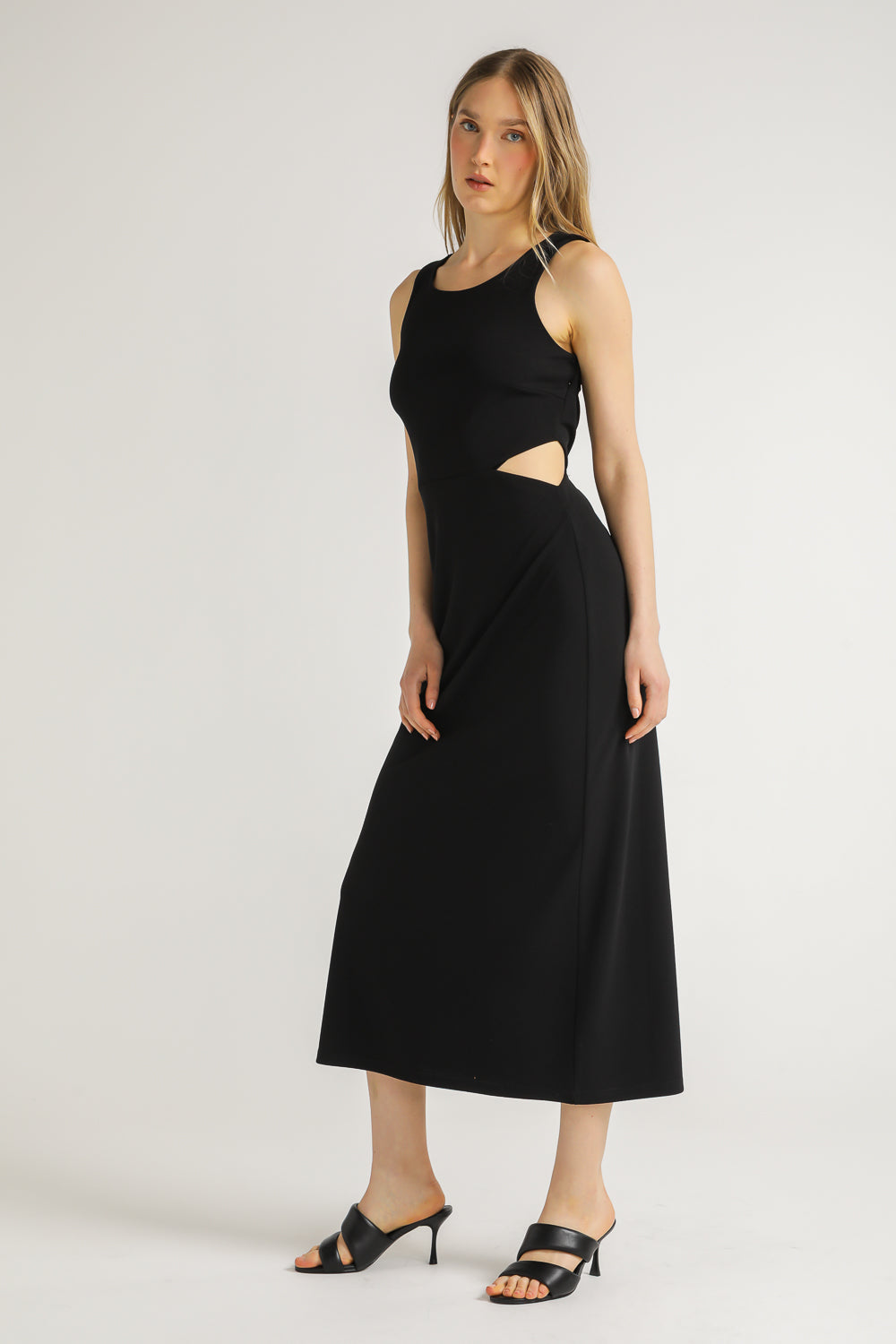 Cut Out Midi Dress