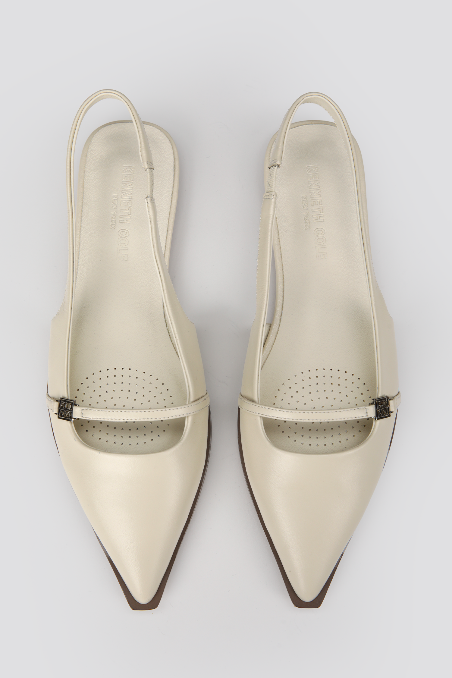Leather Slingback Flats