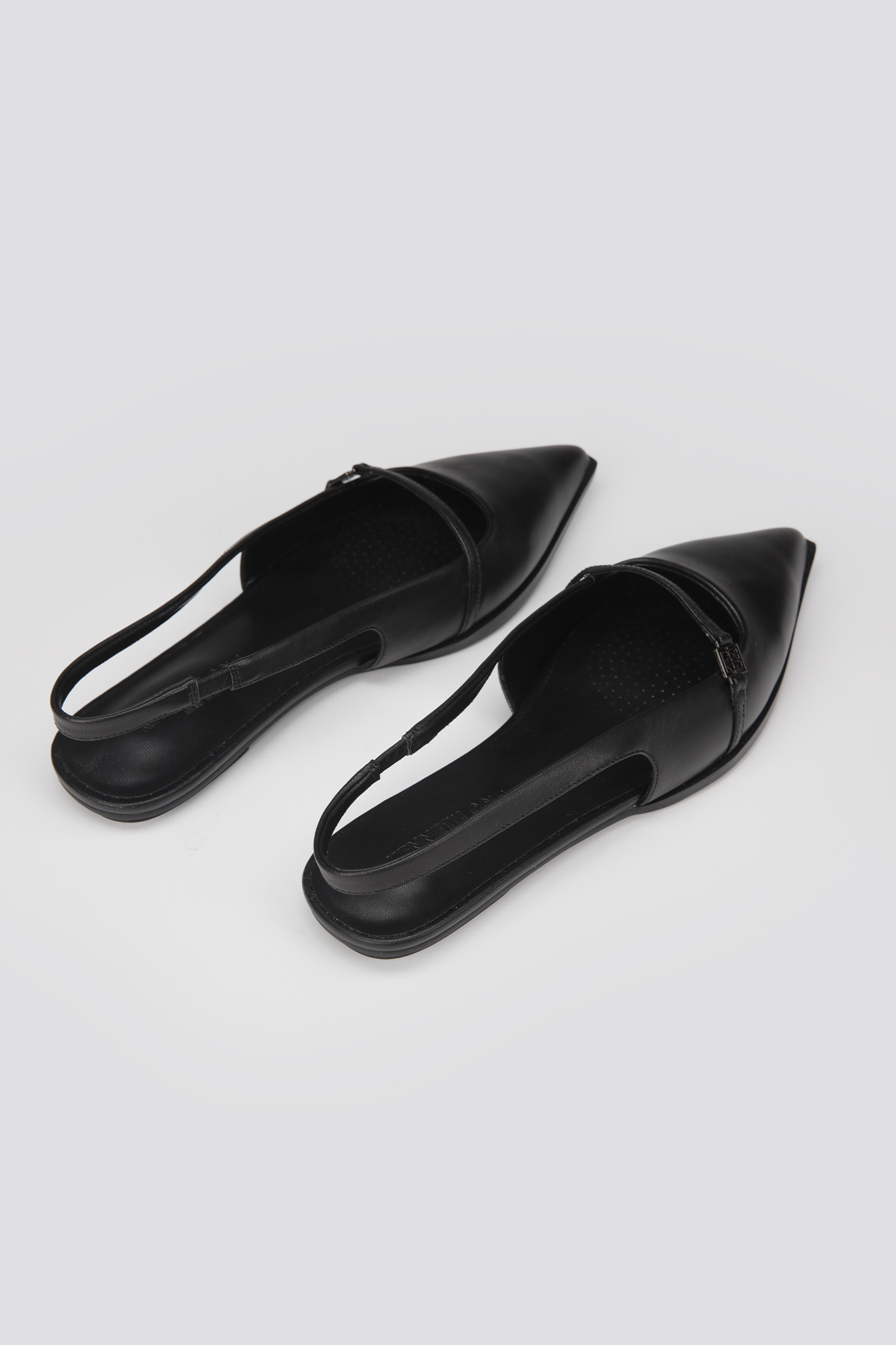 Leather Slingback Flats