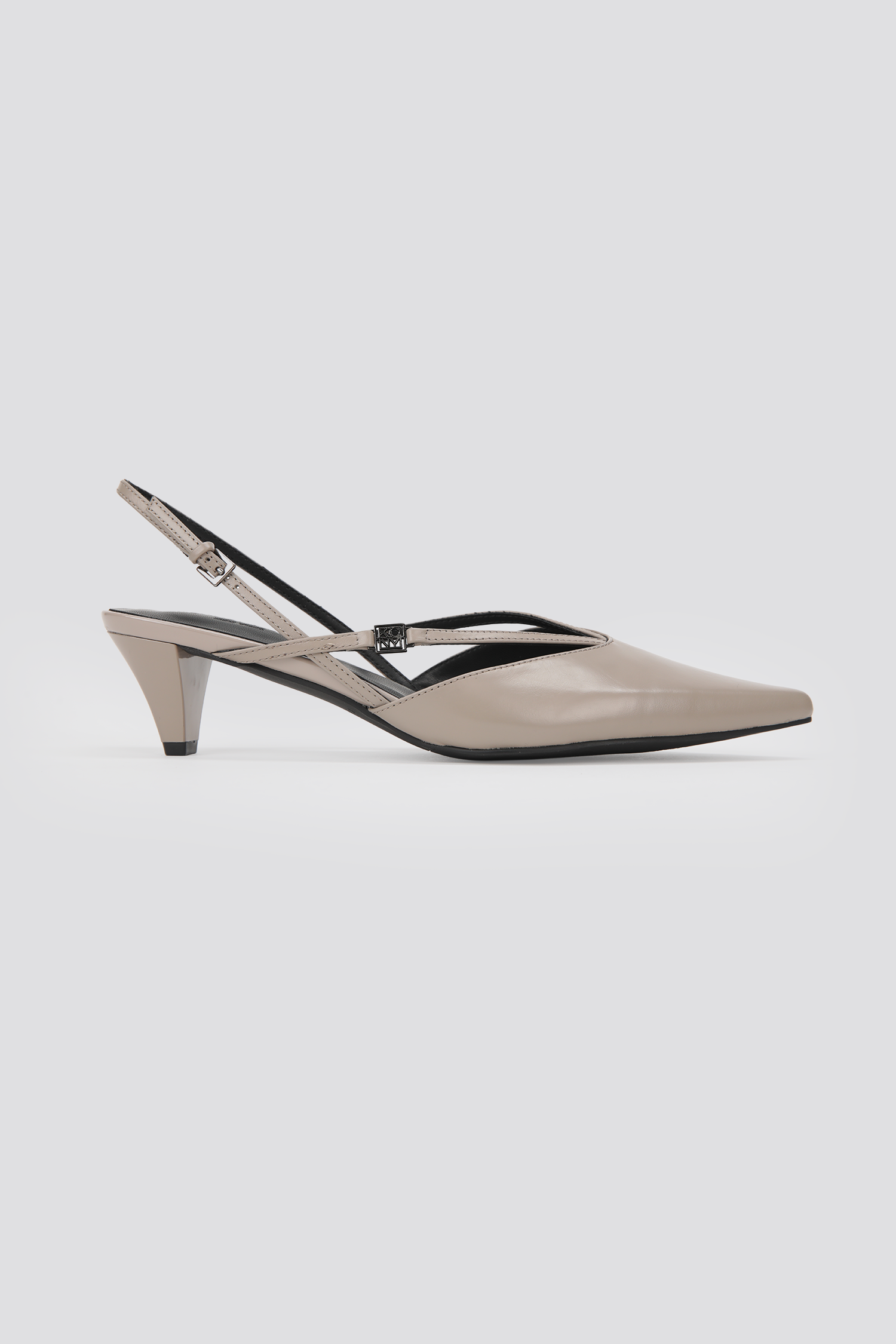 Leather Slingback Heels
