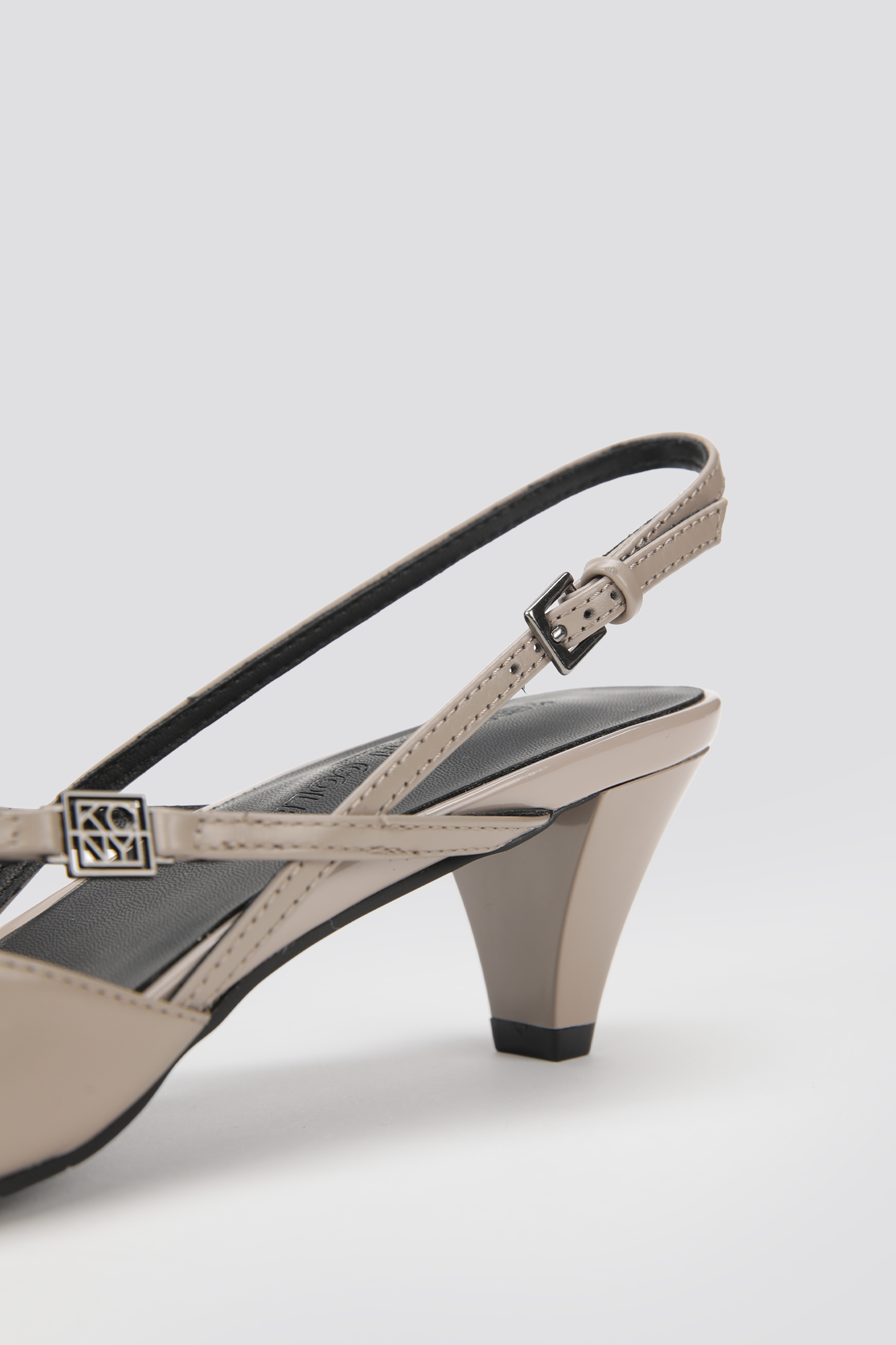 Leather Slingback Heels