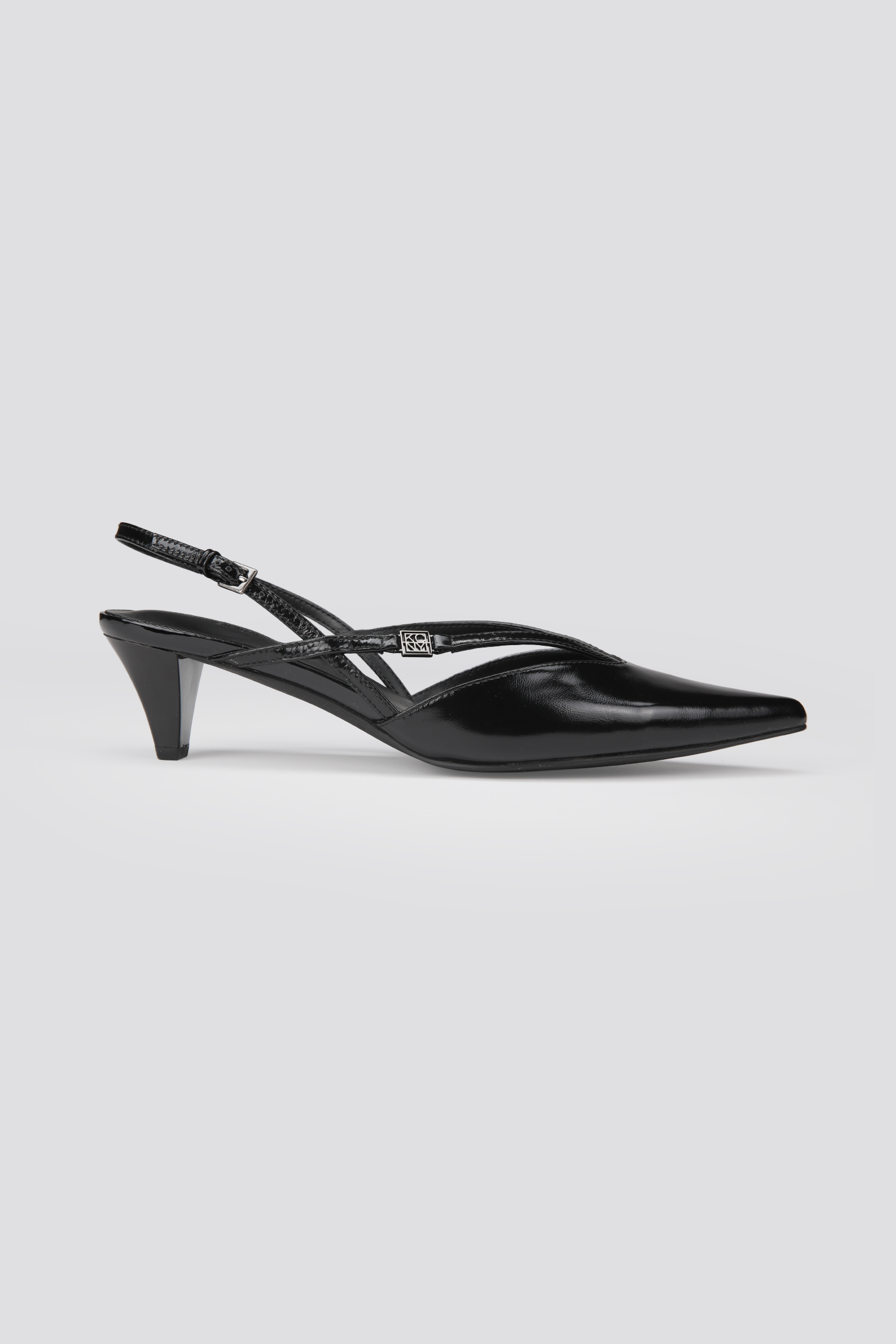 Leather Slingback Heels